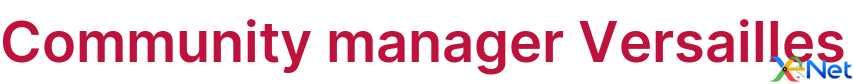 Community manager Versailles